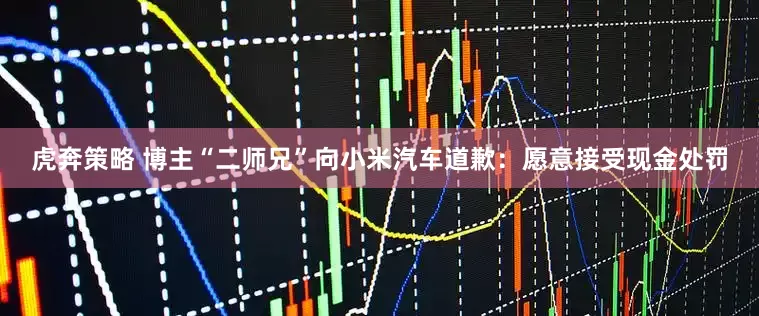 虎奔策略 博主“二师兄”向小米汽车道歉：愿意接受现金处罚